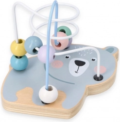 Fa medve alakú golyóvezető