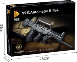 Militáris építőkészlet – karabély, 1133 darab