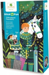 Stick & Fun - kis mozaik - lovagok