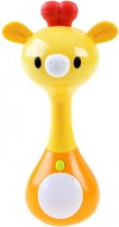 Interaktív hangos csörgő babáknak – koala – zsiráf