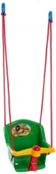Gyerek hinta hanggal, műanyag, zöld