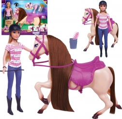 Woopie Royal készlet bájos baba lóval és kiegészítőkkel