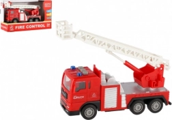 Tehetetlenségi hajtású tűzoltóautó fényekkel és hangokkal
