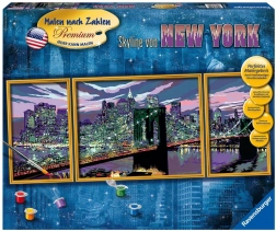 Ravensburger CreArt panoráma New York – számozott kifestő