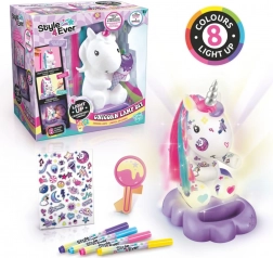 Style4Ever DIY unikornis lámpácska gyerekeknek