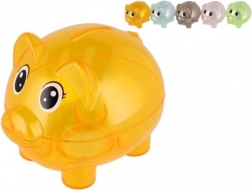 Átlátszó malacpersely 10 cm