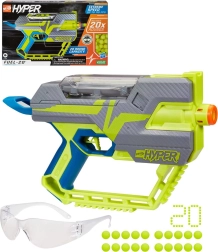 Hasbro Nerf Hyper Fuel-20 blaszter golyókkal és védőszemüveggel