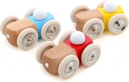 Vilac fa autócska sárga