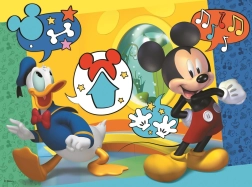 30 darabos puzzle - Mickey Mouse és a Vidám Házikó Trefl