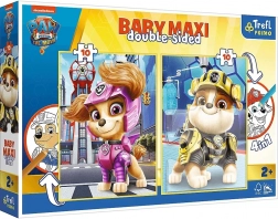 Baby Maxi 2×10 kétoldalas puzzle – Mancs őrjárat Vidám csapat