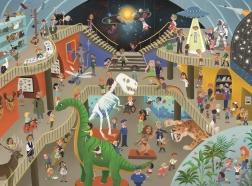 Ravensburger Puzzle Természettudományi Múzeum XXL 200 darab