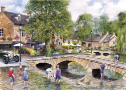 Puzzle Bourton on the Water Faluban 1000 darab