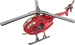 Woodcraft fa 3D puzzle helikopter