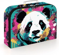 Gyerek laminált bőrönd Panda 34 cm