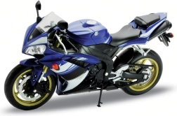 Welly motorkerékpár Yamaha YZF‑R1 1:10 kék