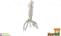 Közönséges tintahal – élethű műanyag modell, 15 cm