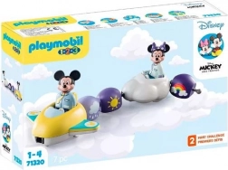 PLAYMOBIL 1.2.3 DISNEY figura szett – Mickey és Minnie: felhőjárat