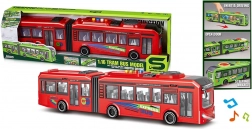 Kétcsuklós autóbusz – gyerekjármű hangokkal és fényekkel