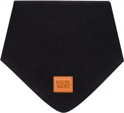 Gyermek pamut nyaksál New Baby Favorite fekete