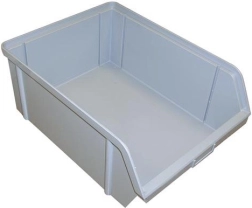 Ferde tárolódoboz 150 × 100 × 70 mm, 3 kg, szürke, műanyag