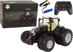 R/C távirányítós traktor fekete 2,4G fém