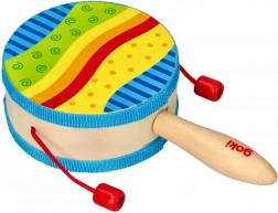 goki kézi dob fa nyéllel