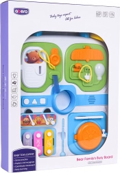 Multifunkciós fejlesztő bőrönd gyerekeknek – kék