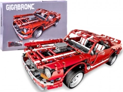 Technikai építőkészlet sportautó Muscle Car 2000 darab