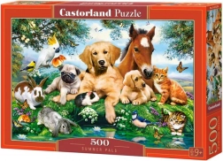 Puzzle 500 darabos Summer Pals CASTORLAND
