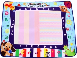 Vízi rajzoló alátét kiegészítőkkel 3+ gyerekeknek