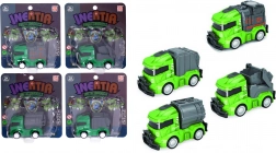 Takarító autó lendkerekes hajtással, 8,5 cm