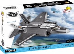 F-35B Lightning II vadászrepülőgép modell építőkockákból