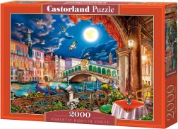 2000 darabos puzzle – romantikus éjszaka Velencében