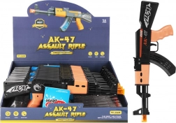 Gyerek puska fénnyel és hanggal, 35 cm