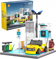 CaDA Shell elektromosautó-töltőállomás építőkészlet, 308 elem