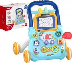 Interaktív járóka zenével és rajztáblával