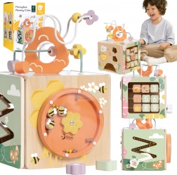 Klasszikus fa oktató kocka 5 az 1-ben