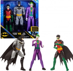 DC Comics akciófigura készlet 3 az 1-ben – BATMAN, ROBIN és JOKER 30 cm