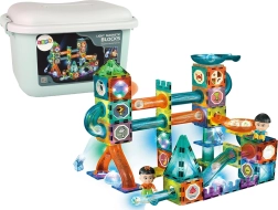 Mágneses, világító golyópálya