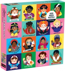 mudpuppy little feminist puzzle jelentős nők 500 darab