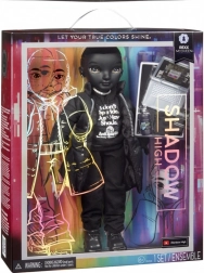 Shadow High baba Rexx McQueen laptoppal és telefonnal