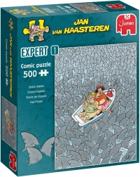 Puzzle JUMBO Jan van Haasteren Expert 1: Cápamánia 500 darab