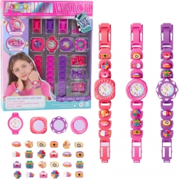 Kreatív óra- és karkötőkészítő DIY készlet