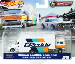 Hot Wheels csapatteherautó 1:64 prémium kollekció