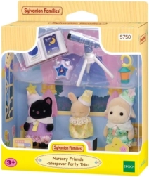 Sylvanian Families pizsamaparti bébikkel