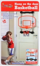 Ajtóra akasztható kosárpalánk számlálóval és hangokkal
