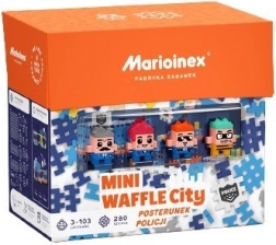 Waffle mini építőkészlet – rendőrőrs