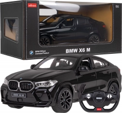 Rastar BMW X6 M 1:14 RC autó távirányítóval 2,4 GHz – fekete