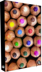 A5-ös füzetdoboz – Színes ceruzák