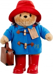 Plüss Maci Paddington bőrönddel